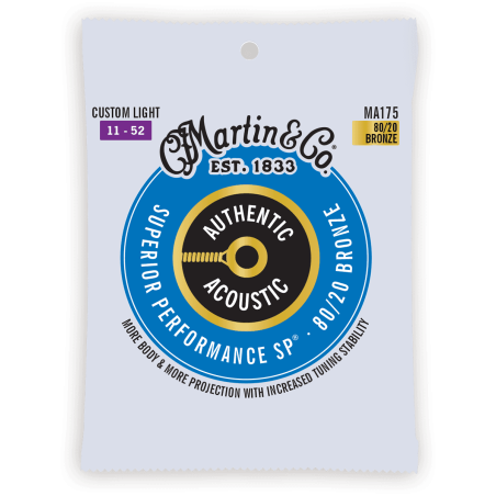 C.F. Martin & Co Authentic, Custom Light, 80/20