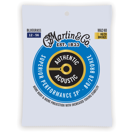 C.F. Martin & Co Authentic, Bluegrass, 80/20