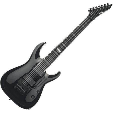 ESP E-II Horizon 7-cordes Black SLJMUSIC.COM
