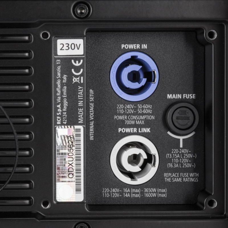 HDL 6-A RCF SLJMUSIC.COM