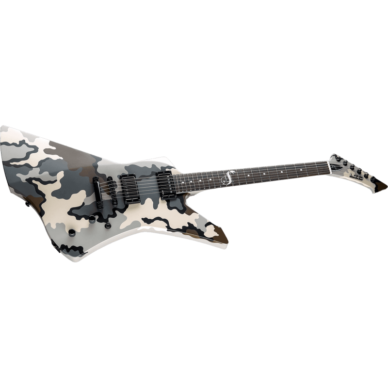 LTD Guitars Signature James Hetfield Snakebyte Camo Satin SLJMUSIC.COM