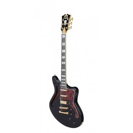 DELUXE BEDFORD SH BLACK D'ANGELICO sljmusic.com