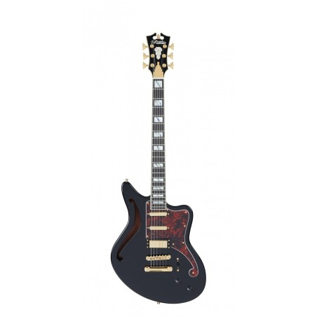 DELUXE BEDFORD SH BLACK D'ANGELICO sljmusic.com