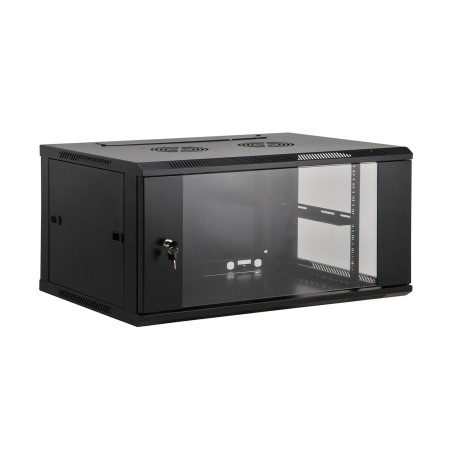 Rack mural 19´´, Largeur 600mm, Profondeur 450mm, Capacité 4U