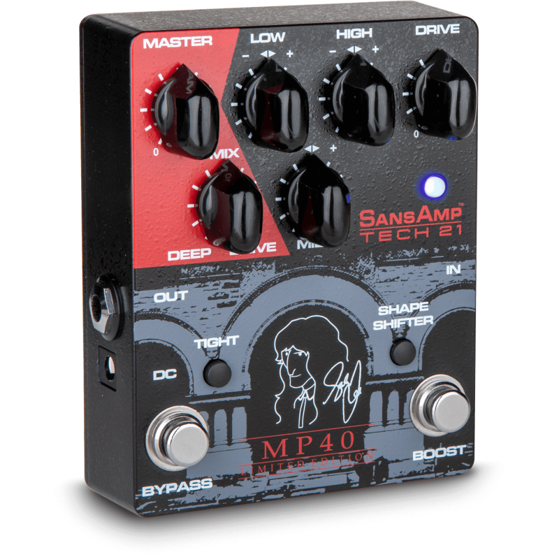 MP40 Geddy Lee Signature SansAmp TECH 21