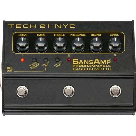 Sansamp Programmable Bass Driver Di TECH 21