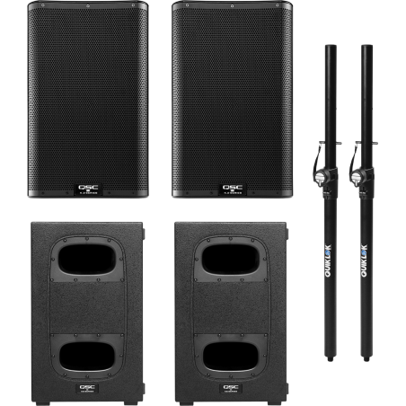 K10-KS212C-BUNDLE QSC PRO AUDIO