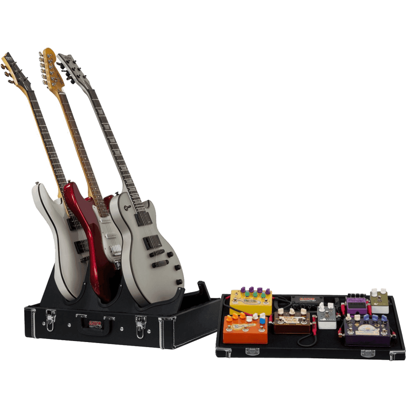 Pedalboard Flight case Pedal/stand 3 Guitares GATOR