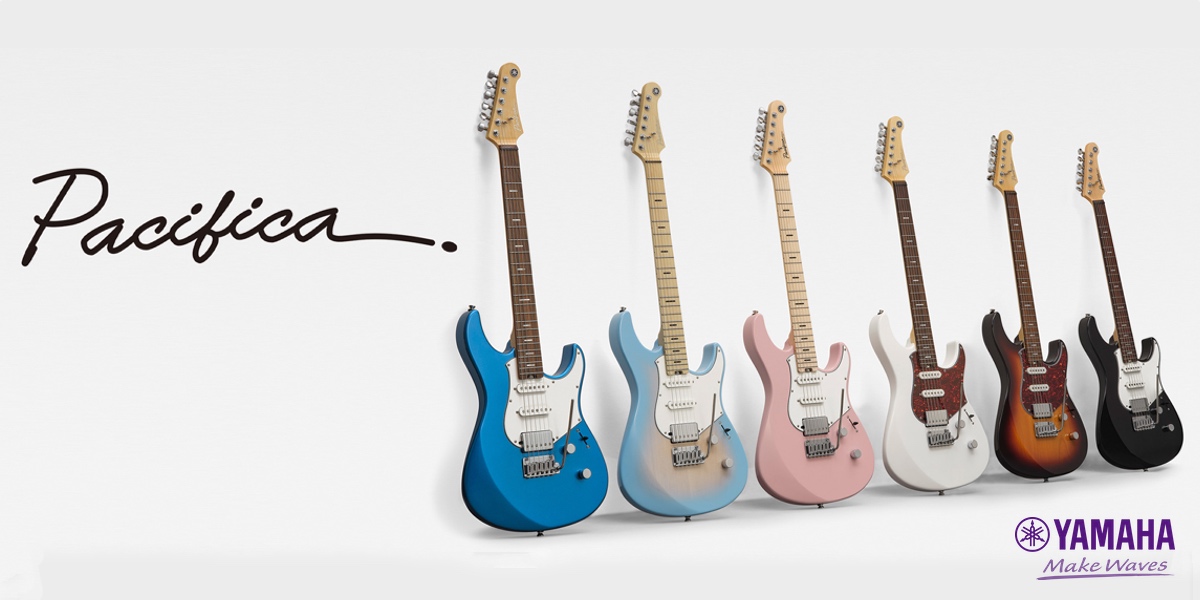 La nouvelles série de guitares Yamaha Pacifica Professional et Standard Plus